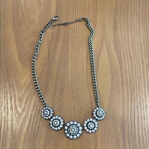 BaubleBar Gold and Silver Statement Necklace